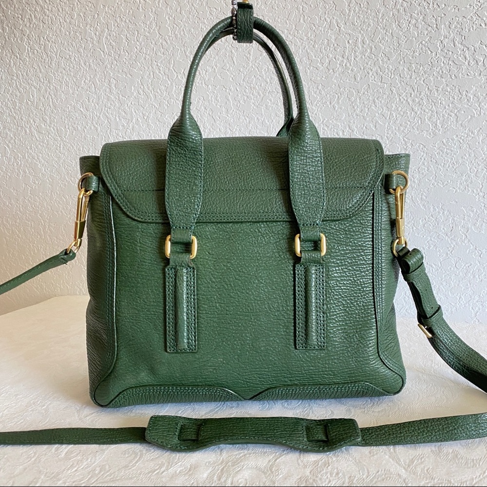 3.1 PHILLIP LIM Mediums Pashli leather tote dark green - Picture 5 of 11